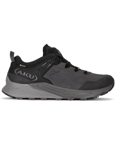 Aku Omnia V-Light GTX Gore-Tex Men's Fast Hiking Shoes, Black/Anthracite
