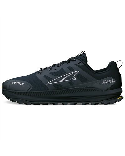 Altra Lone Peak 9+ GTX Gore-Tex Men's Trail Running Shoes, Black/Black