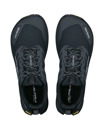 Altra Lone Peak 9+ GTX Gore-Tex Men's Trail Running Shoes, Black/Black