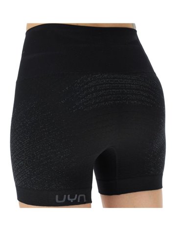 UYN Running Exceleration Women's Tight Shorts, Black/Black/Iron