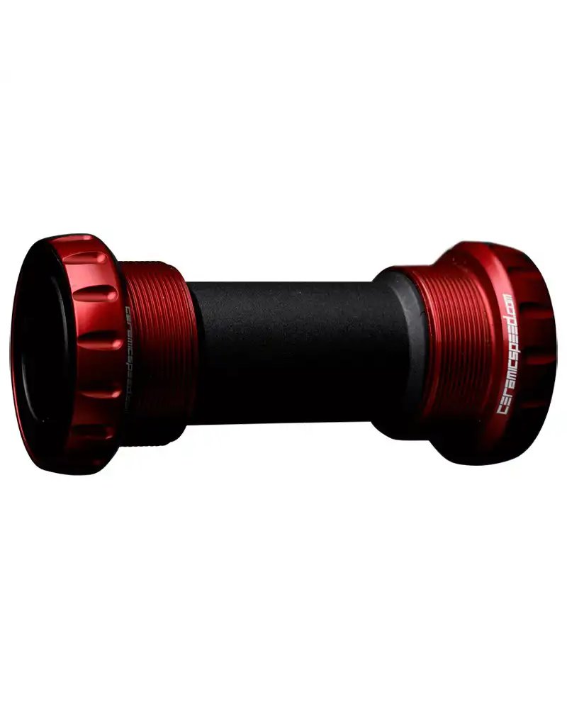 CeramicSpeed 101310 Bottom Bracket BSA Road Red Coated