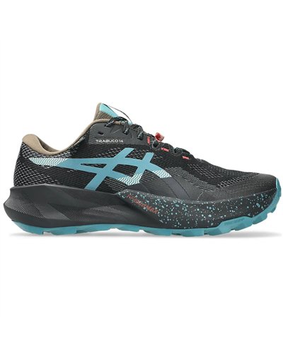 Asics Gel-Trabuco 14 GTX Gore-Tex Scarpe Trail Running Uomo, Black/Misty Pine