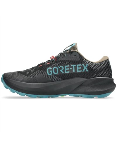Asics Gel-Trabuco 14 GTX Gore-Tex Scarpe Trail Running Uomo, Black/Misty Pine