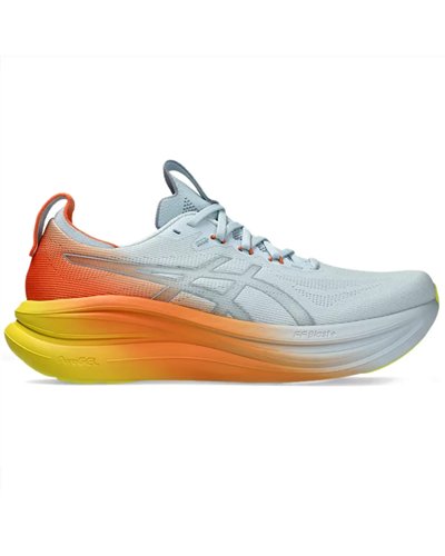 Asics Gel-Nimbus 28 Men's Running Shoes, Sky/Sun Peach