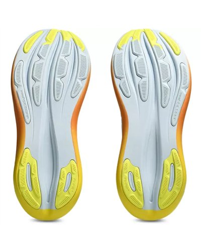 Asics Gel-Nimbus 28 Men's Running Shoes, Sky/Sun Peach