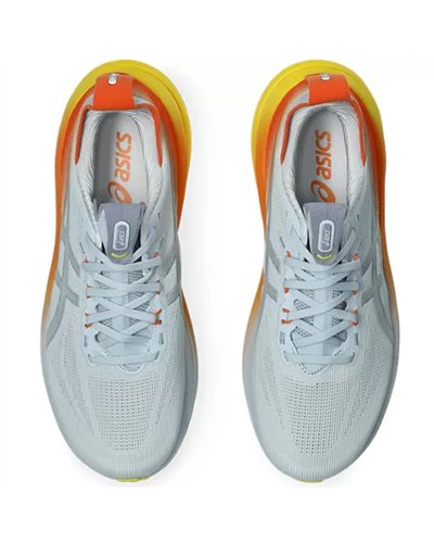 Asics Gel-Nimbus 28 Men's Running Shoes, Sky/Sun Peach