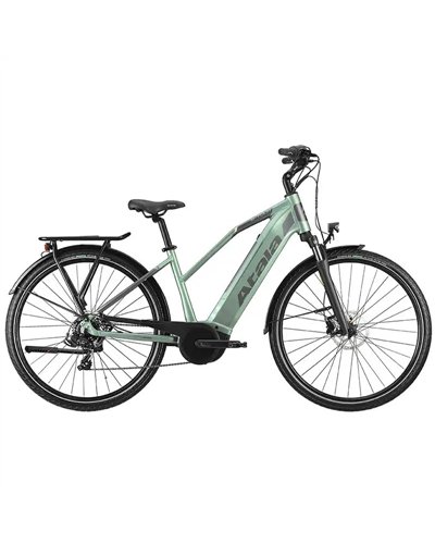 Atala e-Bike B-Tour A4.4 Donna 7V Bosch Active Cruise 400Wh, Verde/Antracite Opaco