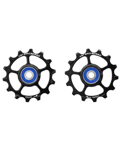 CeramicSpeed 103343 Pulegge Sram Eagle & Eagle AXS 44166 Nero