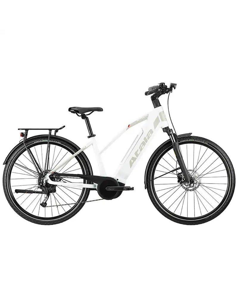Atala e-Bike B-Tour A5.1 Lady Shimano Alivio 9sp Bosch Active Plus 400Wh, White/Pastel Grey