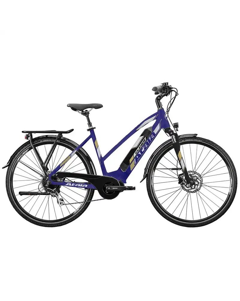 Atala e-Bike Clever 6.2 Donna LT 7V AM80 418Wh, Blu Navy/Grigio Pastello Opaco