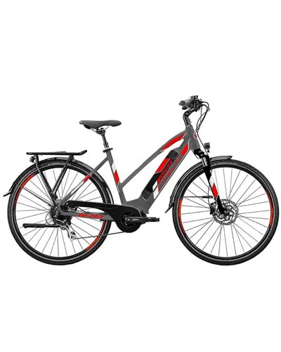 Atala e-Bike Clever 7.2E Lady LT 9sp AM80 418Wh, Anthracite/Fluo Red Matt
