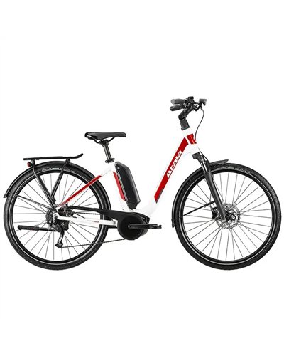 Atala e-Bike B-Easy A6.4 Shimano Altus 9sp Bosch Active Plus 400Wh, White/Dark Red