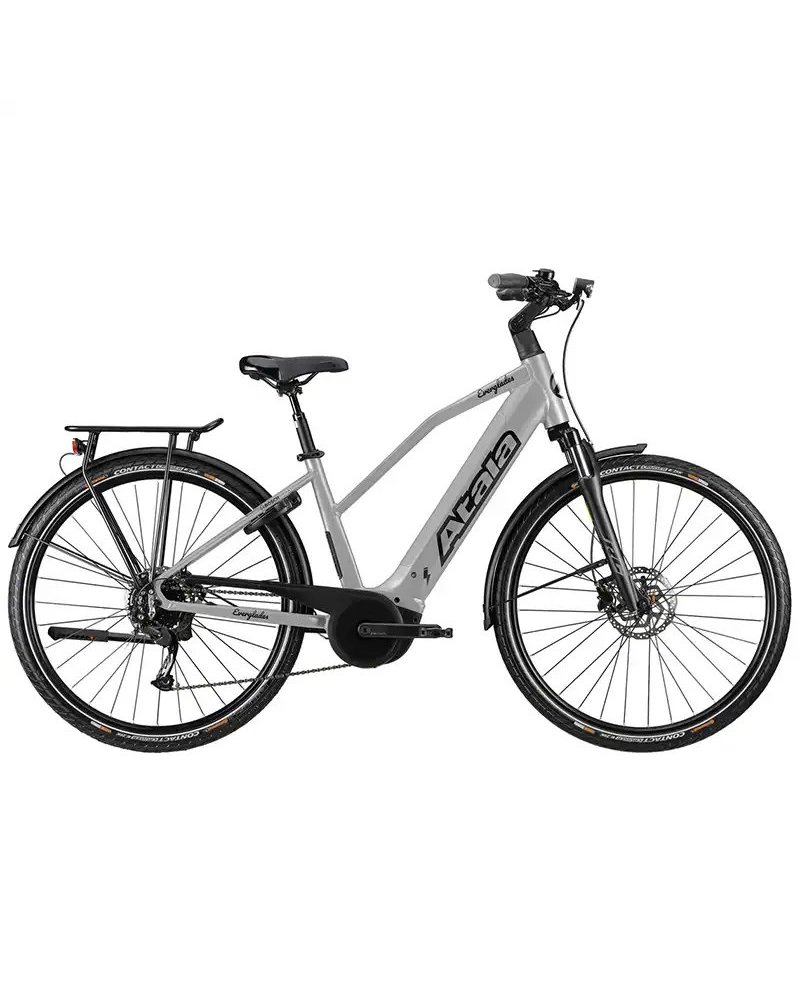 Atala e-Bike B-Tour Everglades 28" Lady Sram X5 9sp Bosch Performance 500Wh Size 45, Silver