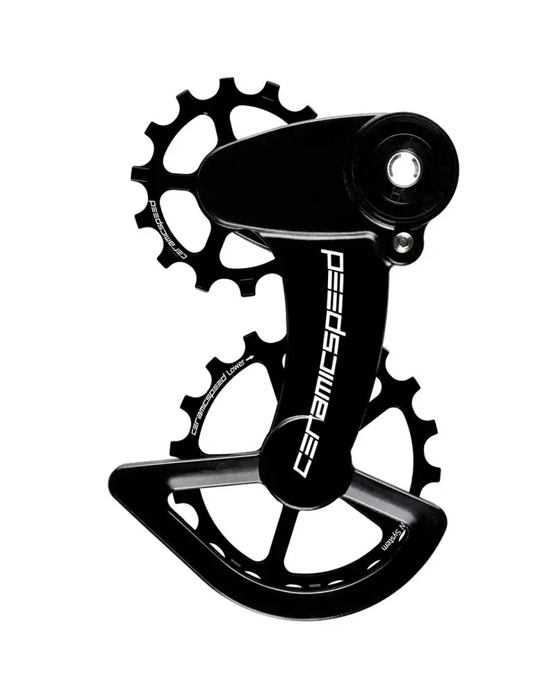 CeramicSpeed 106351 Pulegge OSPW X Sram Force1/Rival1 T3 Clutch Nero