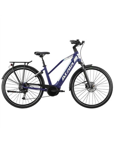 Atala e-Bike B-Tour A6.1 Donna LT 9V Bosch Performance 400Wh, Blu/Grigio Opaco