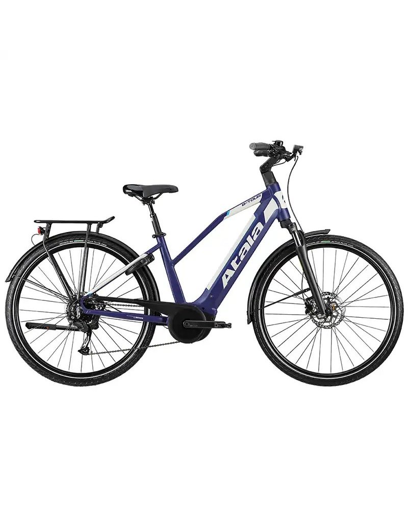 Atala e-Bike B-Tour A6.1 Lady LT 9sp Bosch Performance 400Wh, Blue Navy/Pastel Grey Matt