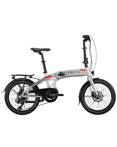 Atala e-Bike Folding Club 20" Shimano Tourney 7sp AM80 313Wh, Ultralight/Fluo Red Matt