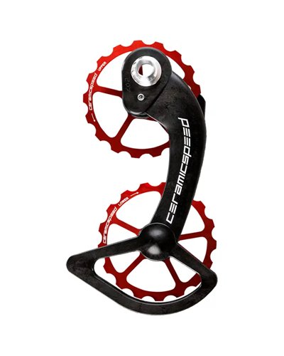 CeramicSpeed 101643 Pulley OSPW Shimano 10 + 11s DA/Ultegra 9000/6800 + prior Red Coated