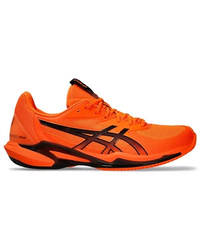 Asics Solution Speed FF 3 Clay Men's Tennis Shoes, Shocking Orange/Black