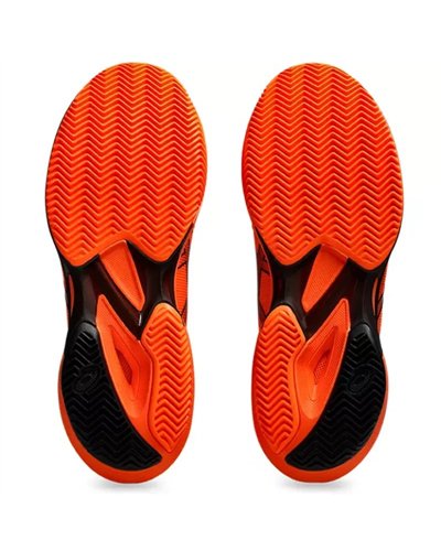 Asics Solution Speed FF 3 Clay Scarpe Tennis Uomo, Shocking Orange/Black