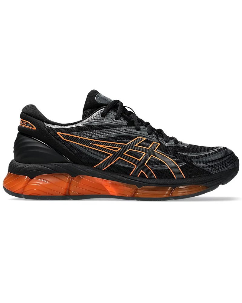 Asics Gel-Quantum 360 VIII Men's Shoes, Black/Shocking Orange