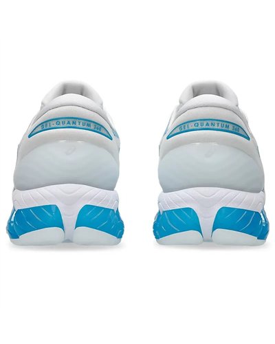 Asics Gel-Quantum 360 VIII Scarpe Uomo, White/Digital Aqua