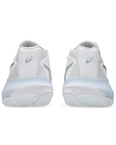 Asics Gel-Resolution X Clay Women's Tennis Shoes, White/Pure Silver