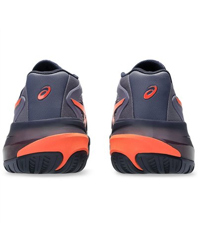 Asics Gel-Resolution X Men's Tennis Shoes, Greyish Purple/Nova Orange