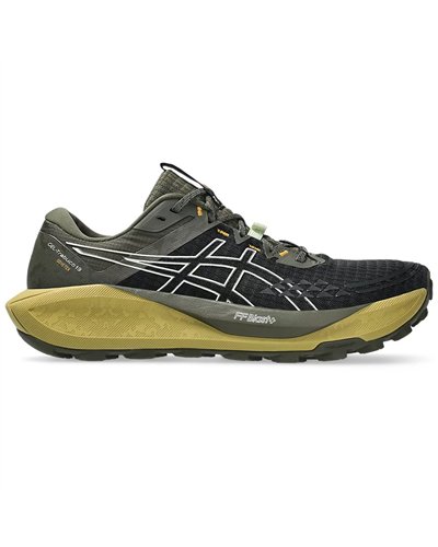 Asics Gel-Trabuco 13 GTX Gore-Tex Men's Trail Running Shoes, Black/Whisper Green