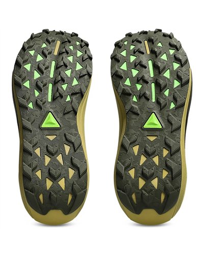 Asics Gel-Trabuco 13 GTX Gore-Tex Scarpe Trail Running Uomo, Black/Whisper Green