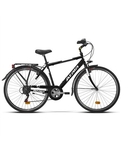 Atala Boston 28" Gent Shimano Tourney 6sp, Matte Black