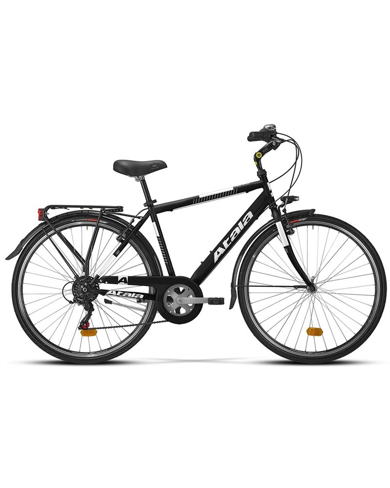 Atala Boston 28" Uomo Shimano Tourney 6V, Nero Opaco