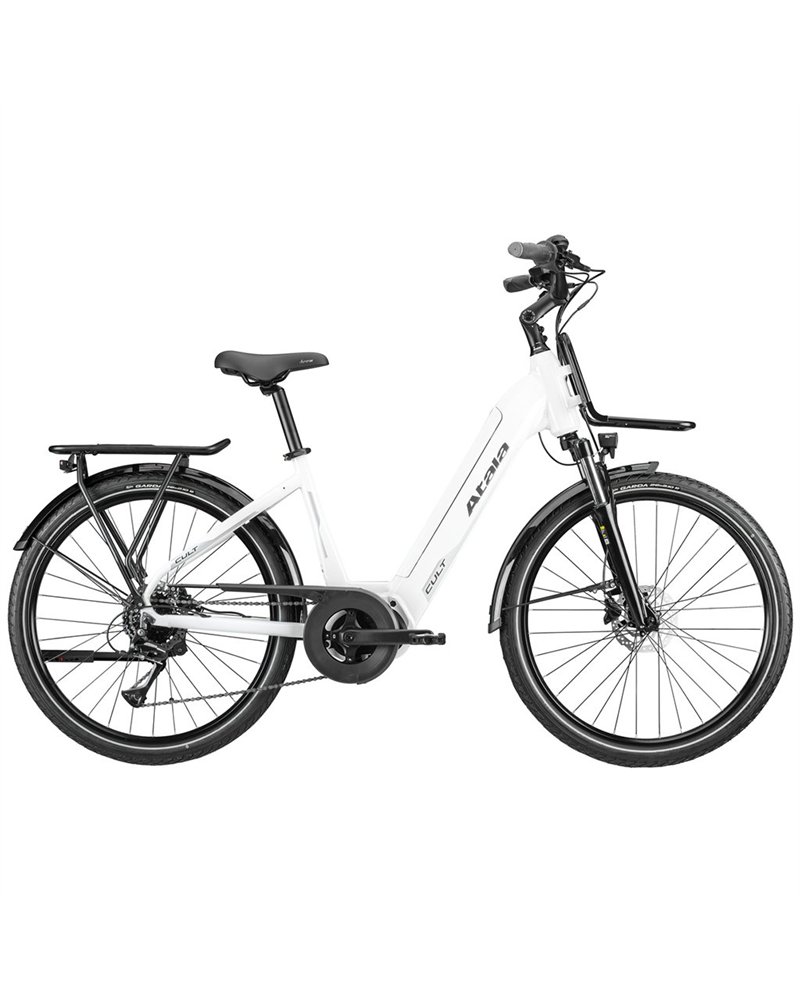 Atala e-Bike Cult 8.5 26" Lady Shimano Acera 8sp Agile GEN2 522Wh, White