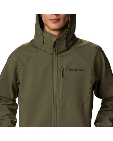 Columbia chaqueta de softshell Cascade Ridge II Hood, Stone Green - BIKE Sport