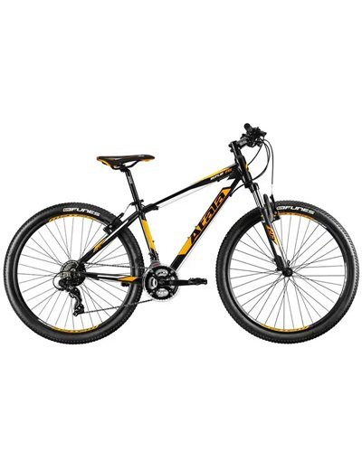 Atala Replay 27.5" VB Shimano Tourney 21V, Nero/Arancio Fluo Opaco