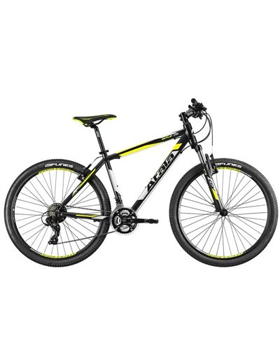 Atala Replay 27.5" VB Shimano Tourney 21V, Nero/Giallo Fluo Opaco