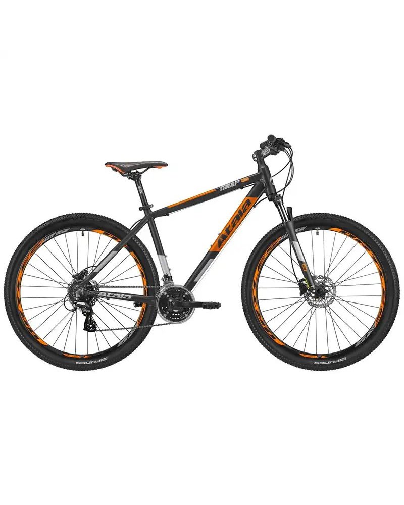 Atala Snap 29" HD Shimano Altus 24V, Nero/Arancio Fluo Opaco