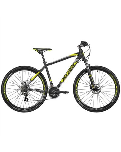 Atala Wap 27.5" HD Shimano Altus 24sp, Black/Fluo Yellow Matt