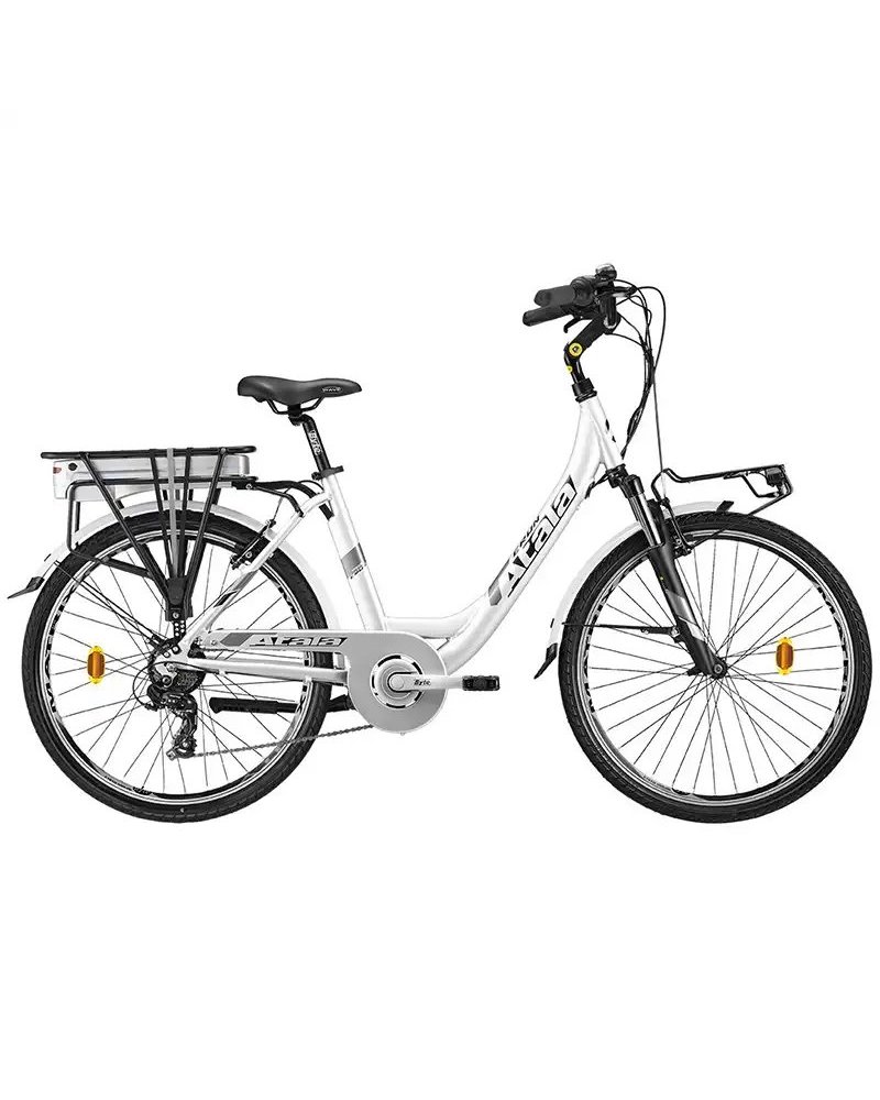 Atala e-Bike E-Run 6.1 FS 26" Donna Shimano Tourney 7V EcoLogic 360Wh, Ultralight/Antracite