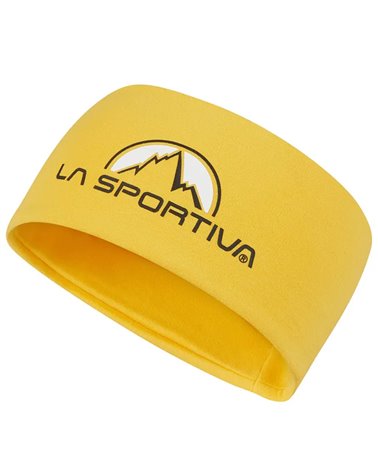 La Sportiva Team Headband Fascia Testa, Giallo (Taglia Unica)