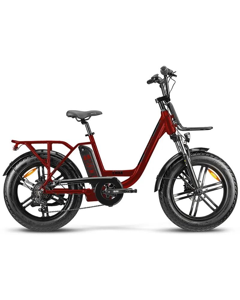 Atala e-Bike e-Rock 20F Shimano Tourney 7sp EcoLogic 627Wh, Dark Red Matt