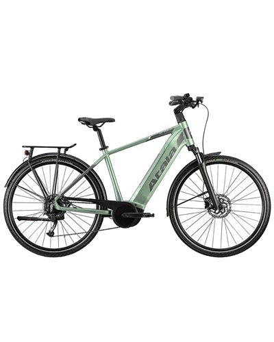 Atala e-Bike B-Tour A5.4 X5 Gent Sram X5 9sp Bosch Active Plus 400Wh, Green/Anthracite