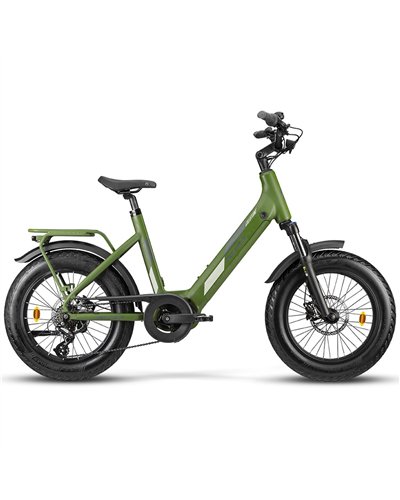 Atala e-Bike Califfone Shimano Altus 7sp Agile GEN2 630Wh, Green Matt