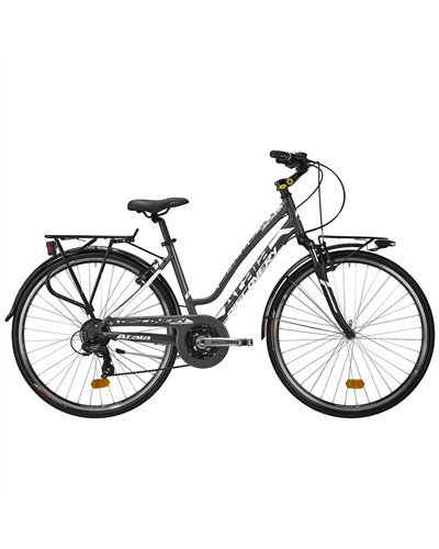Atala Discovery FS Lady Shimano Tourney 21sp, Anthracite/White Matt