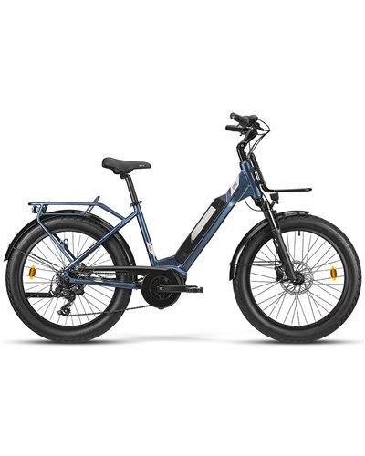 Atala e-Bike Domino Shimano Tourney 7V AM80 Easy 540Wh, Blu Opaco