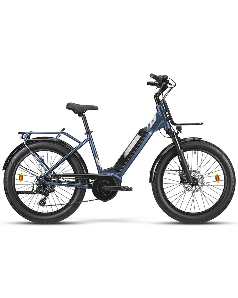 Atala e-Bike Domino Shimano Tourney 7V AM80 Easy 540Wh, Blu Opaco