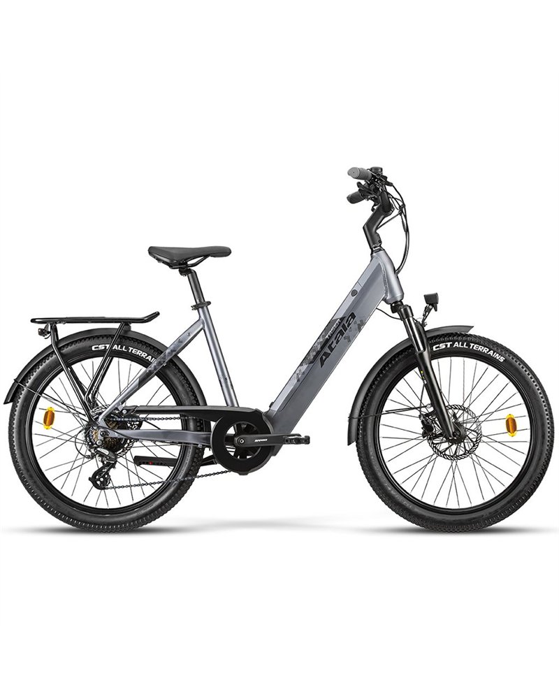 Atala e-Bike Taser Shimano Altus 7sp EcoTronic 600Wh, Anthracite Matt