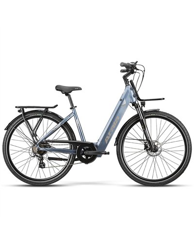 Atala e-Bike T-Space 8.5 Shimano Altus 8V EcoTronic 600Wh, Blu Scuro Opaco