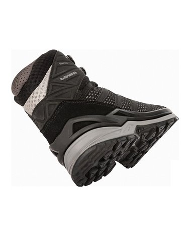 Lowa Innox Pro MID GTX Gore-Tex Men's Hiking Boots, Black/Grey