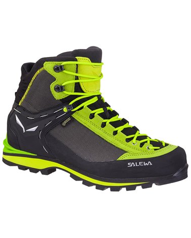 Salewa Crow GTX Gore-Tex Men's Mountaineering Boots, Cactus/Sulphur Spring